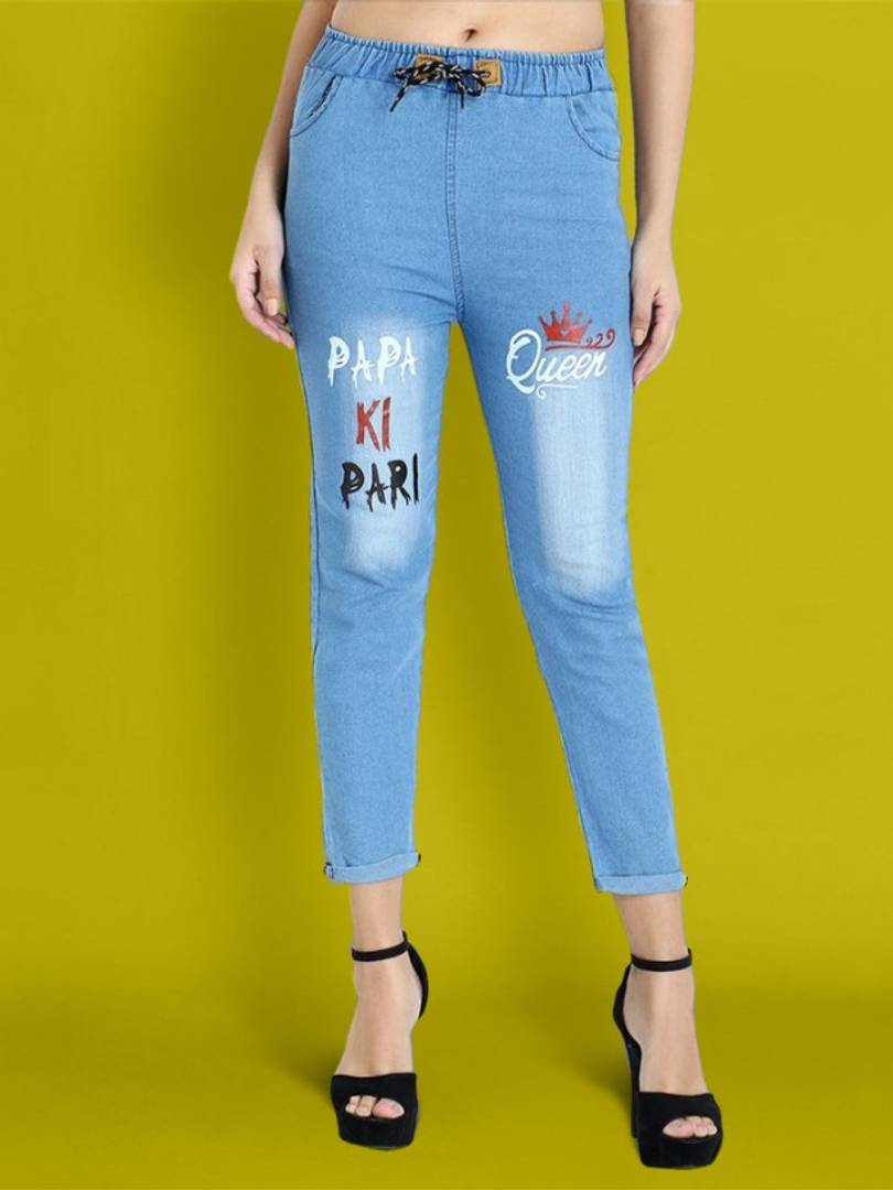 Jogger Fit Women And  Girls  Jeans